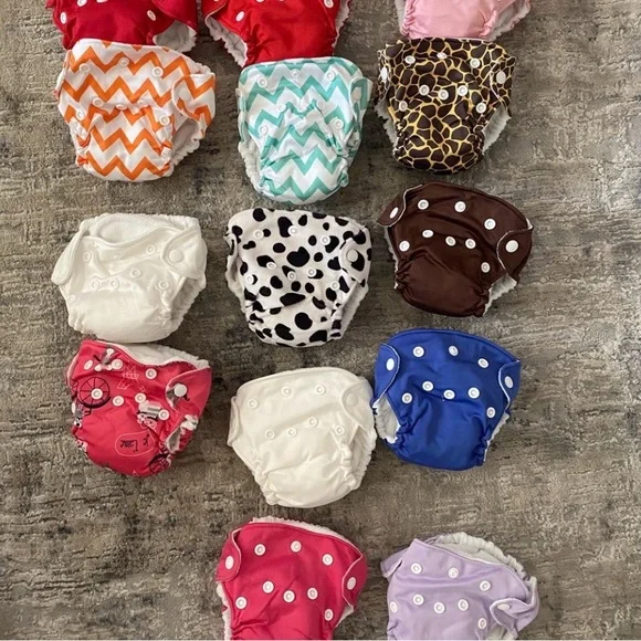 BumGenius Cloth Diapers - Multicolor Set - Picture 2 of 2
